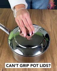 Fixing the pot lid like magic