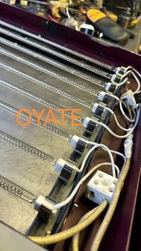 560mm 220v 1500w Infrared Heating Lamps Halogen Bulbs for Ink Drying