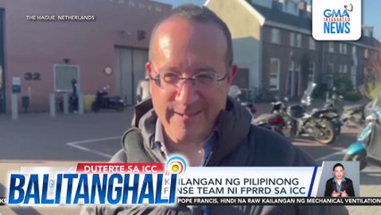 Atty. Kaufman - Kailangan ng Pilipinong abogado sa defense team ni FPRRD sa ICC | Balitanghali