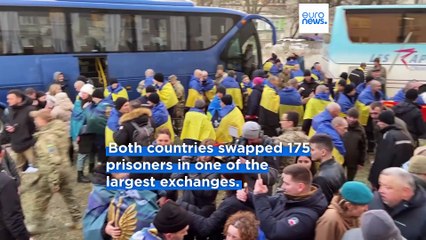 Russia and Ukraine swap hundreds of prisoners of war