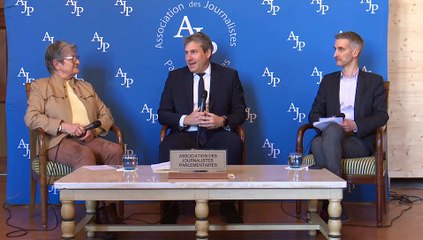 Conférence de presse de l’AJP : M. Mathieu Darnaud, président du groupe Les Républicains du Sénat, sénateur de l’Ardèche - Mercredi 19 mars 2025