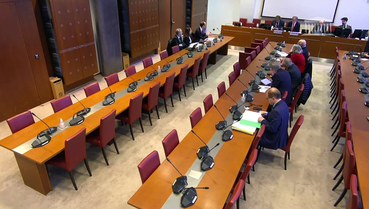 MECSS :  M. Pierre Pribile, directeur de la sécurité sociale, Mme Bénédicte Colnet, cheffe de bureau de Produits de santé, et M. Harry Partouche, sous-directeur des études et des prévisions financières  - Mercredi 19 mars 2025