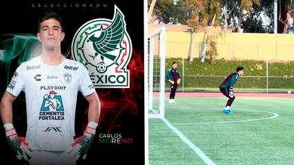 Selección de México: Así vive Carlos Moreno su primer entrenamiento con el Tri