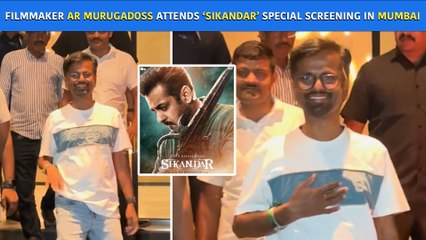 A.R. Murugadoss, the Dynamic Filmmaker All Smiles at the Upcoming Sikandar Film Screening