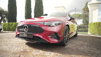 World Premiere all-new Mercedes-Benz CLA Rome