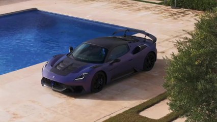 Maserati GT2 Stradale Design Preview in Digital Aurora Matte