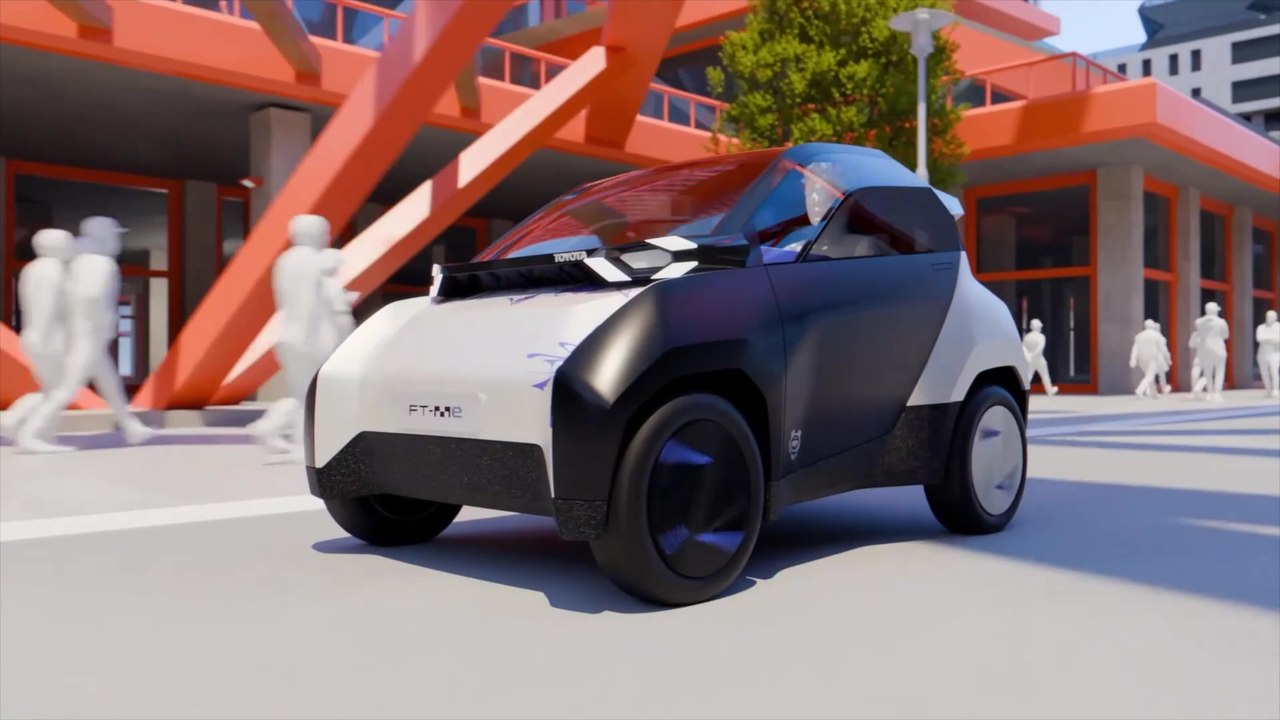 Toyota FT-Me Concept Animation demo