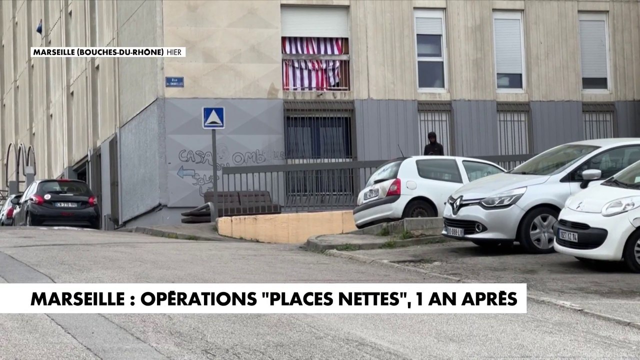 Marseille : opérations "places nettes", un an après