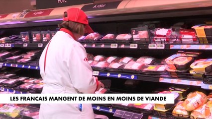 Les Français mangent de moins en moins de viande