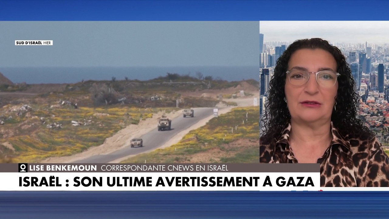 Lise Benkemoun : «Hier, un haut-responsable du Hamas a fait mention de dix soldats prisonniers»