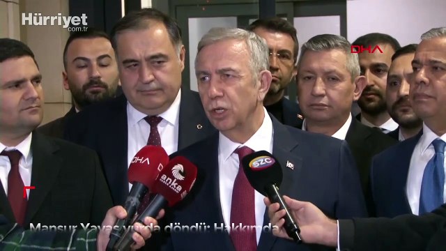 Mansur Yavaş yurda döndü: Hakkımda herhangi bir soruşturma yok