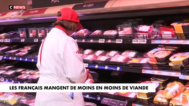 Les Français mangent de moins en moins de viande, selon un sondage