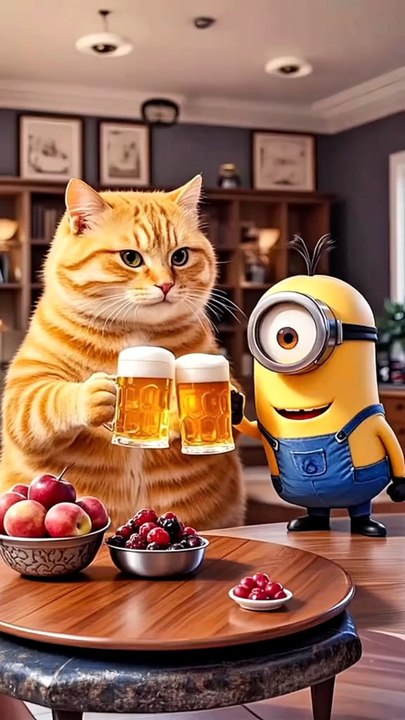 dekhen cat ka new best friend amazing cat story