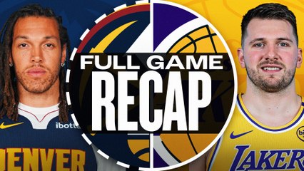 Game Recap: Lakers 120, Nuggets 108