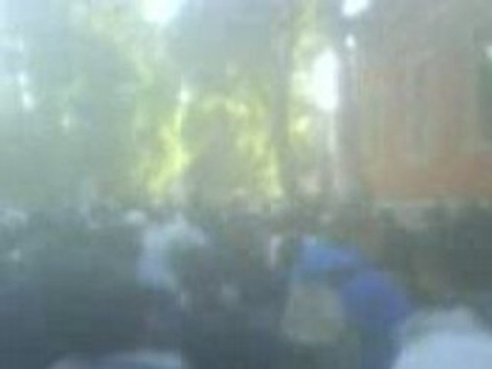 Blocus du 5 mai 2008 Aix Vauvenargues