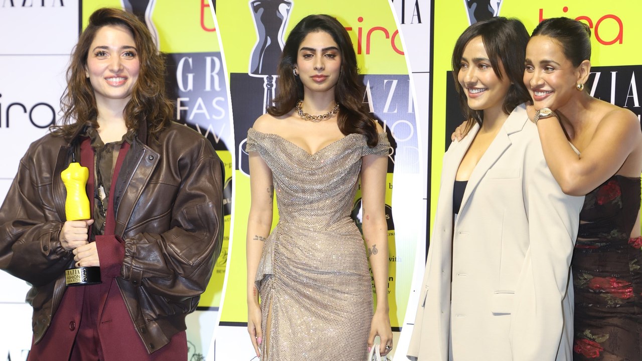 It's a starry bash at the Grazia Fashion Awards 2025 event as celebs including Tamannaah Bhatia, Neha Sharma, Aisha Sharma & Khushi Kapoor grace the grand night!