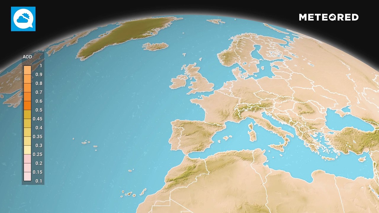 Eine Staubwolke aus der Sahara erreicht am Freitag auch den Westen Deutschlands!