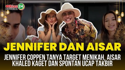 Jennifer Coppen Tanya Target Menikah, Aisar Khaled Kaget dan Spontan Ucap Takbir