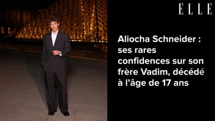 Aliocha Schneider : ses rares confidences sur son frère Vadim, décédé à l’âge de 17 ans