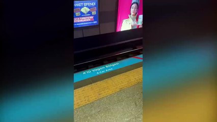 Metrolarda Ekrem İmamoğlu'nun sesinden anonslar yapıldı