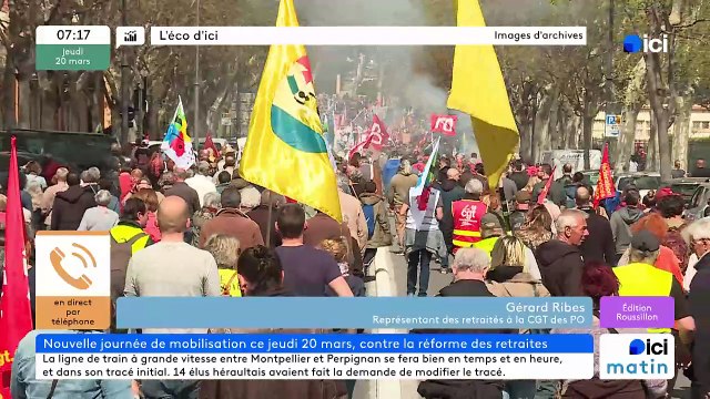 20/03/2025 - ici matin par ici Roussillon en vidéo