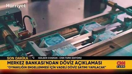 Merkez Bankası'ndan döviz hamlesi