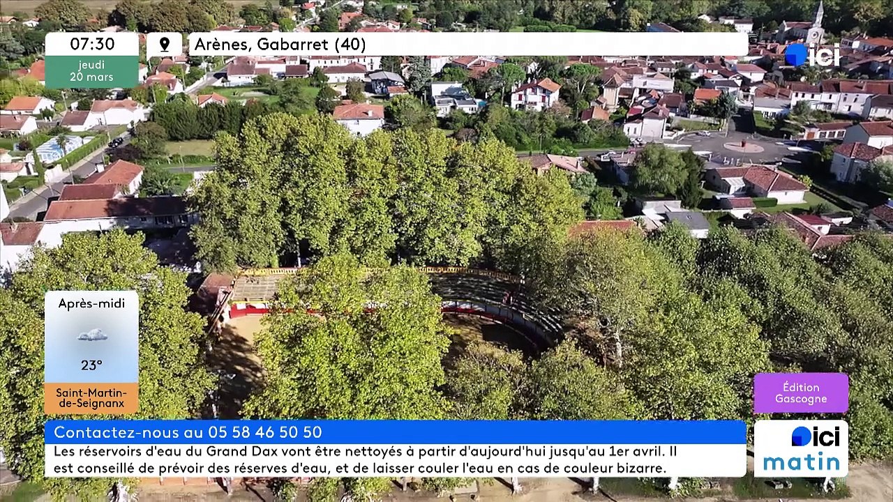 20/03/2025 - ici matin par ici Gascogne en vidéo
