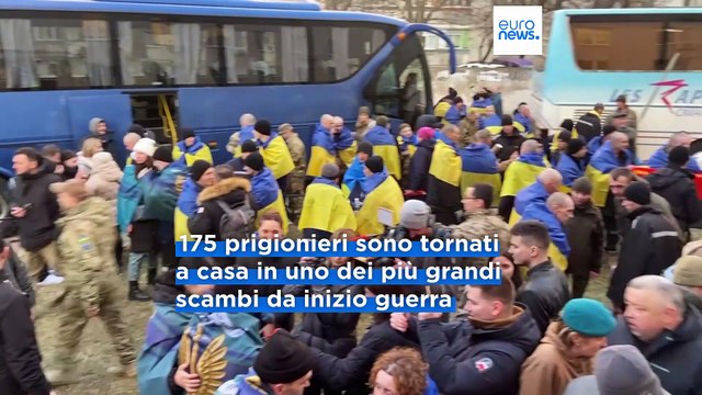 Guerra in Ucraina: nuovo scambio di prigionieri tra Mosca e Kiev