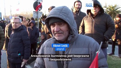 Tysiące protestują przeciwko aresztowaniu burmistrza Stambułu postrzeganego jako kluczowy rywal Erdoğana