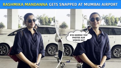 Rashmika Questions Paparazzi: ""What You'll Do With These Photos & Videos?"" While Getting Clicked