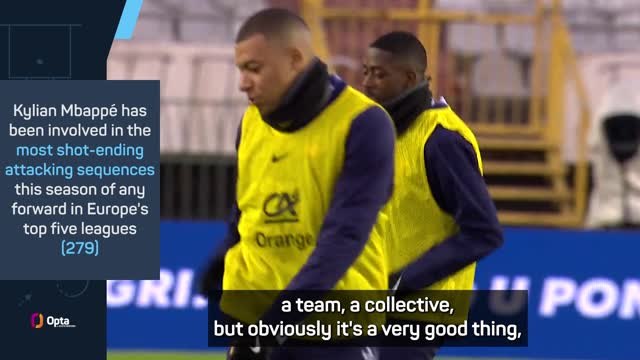 Mbappe and Dembele not the only impact players for France - Deschamps