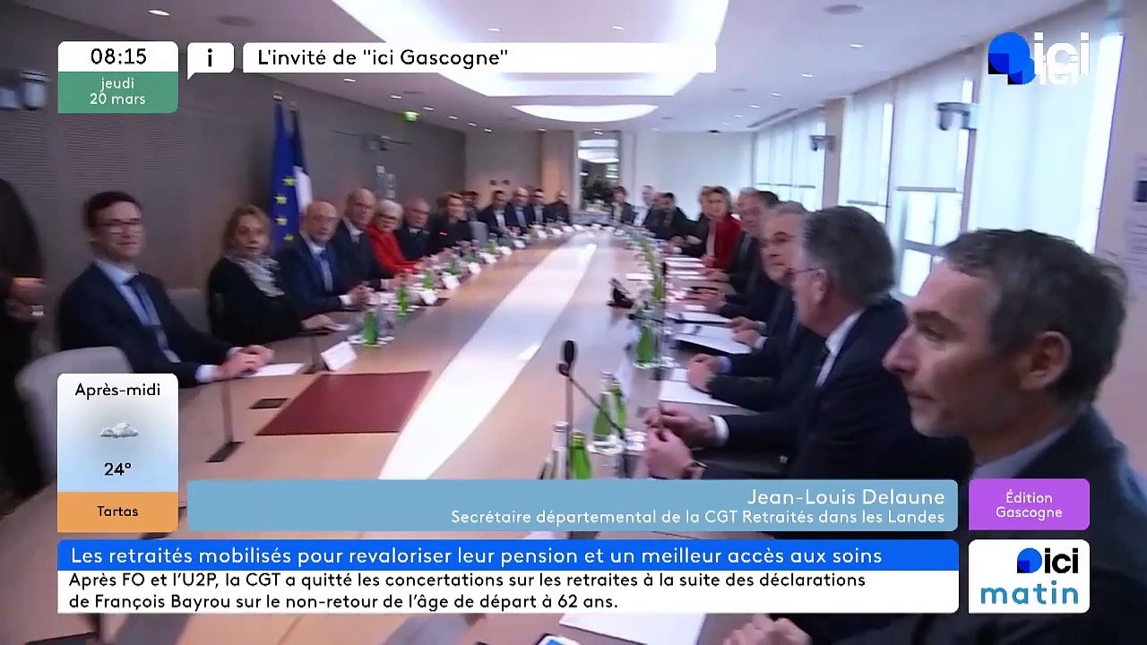 Jean Louis Delaune, le secrétaire départemental CGT-Retraités