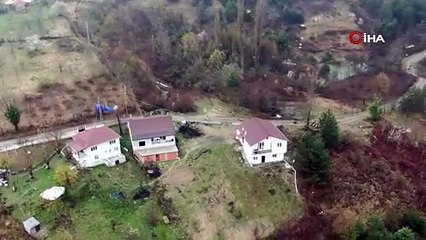 Kastamonu'da heyelan: Evler tahliye edildi!