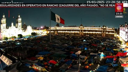 Protesta en el Zócalo de la CdMx continúa en vivo con más de 700 casas de campaña
