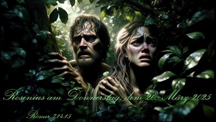 Rosenius am Donnerstag, dem 20. März 2025, zu Römer 7,14.15