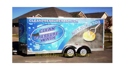 Power Wash Trailer Environmental System 8GPM @ 3000 PSI Pressure Wash Reclaim Unit