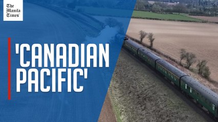 World War II steam train returns to rails in England