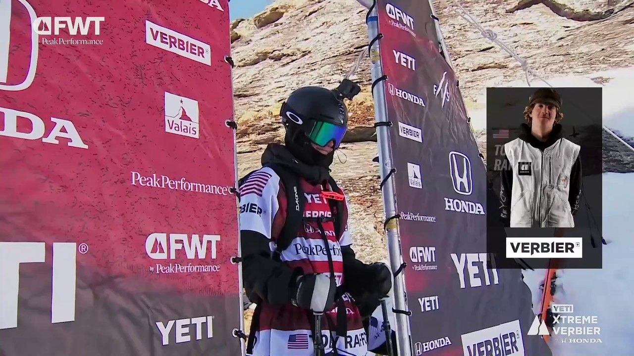 Toby Rafford Ski Men Third Place Run - 2025 YETI Xtreme Verbier by ...