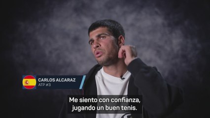 Alcaraz habla antes de su debut en Miami