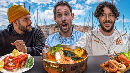 Redouane Bougheraba Me Fait Goûter La Meilleure Bouillabaisse De Marseille 😋🐟