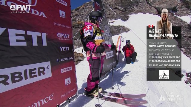 Justine Dufour-Lapointe Ski Women Second Place Run - 2025 YETI Xtreme Verbier by Honda