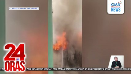 Mag-asawang senior citizen at kanilang anak, patay sa sunog sa Tondo; 18 pamilya, apektado | 24 Oras