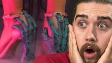 These DIY Shoes Will Shock You! The Dudes REACT to Viral Crafts!