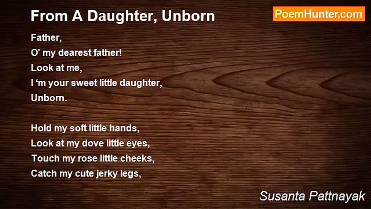 Susanta Pattnayak - From A Daughter, Unborn