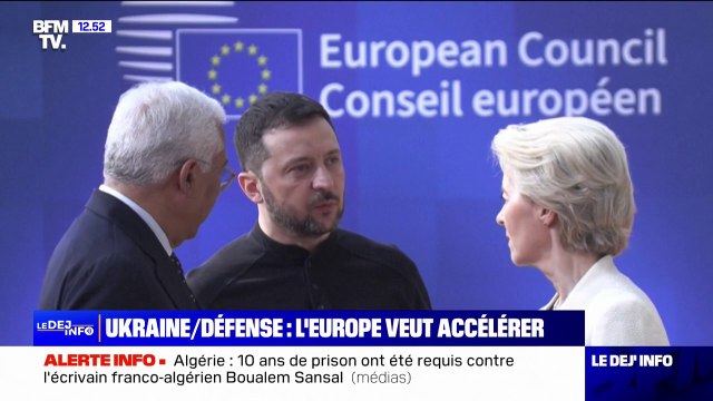 Défense: l’Union européenne souhaite accélérer son aide financière et militaire à destination de l’Ukraine