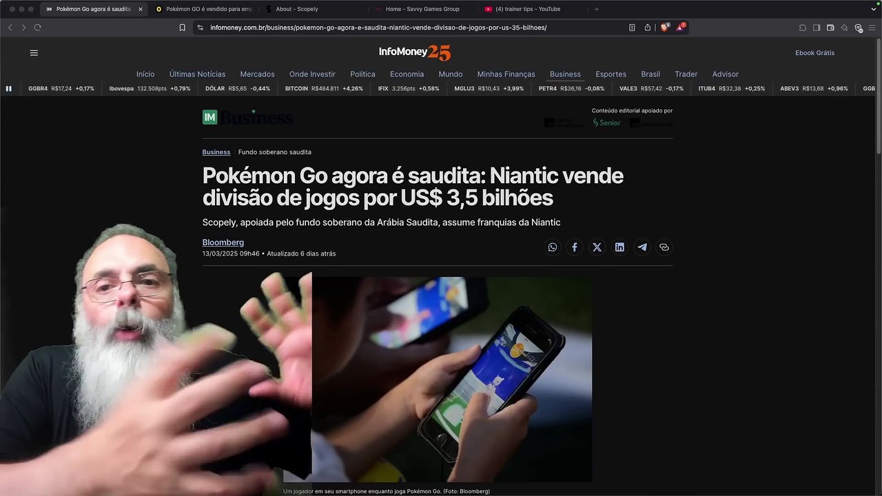 NIANTIC vendeu o JOGO POKEMON GO para os ÁRABES e agora TODOS OS MEUS DADOS estão com os KEBABS!