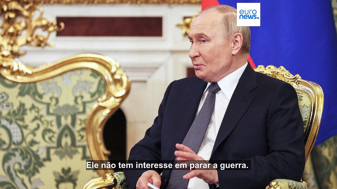 Putin está a "jogar" e não tem interesse em parar a guerra, alerta o chefe do PPE