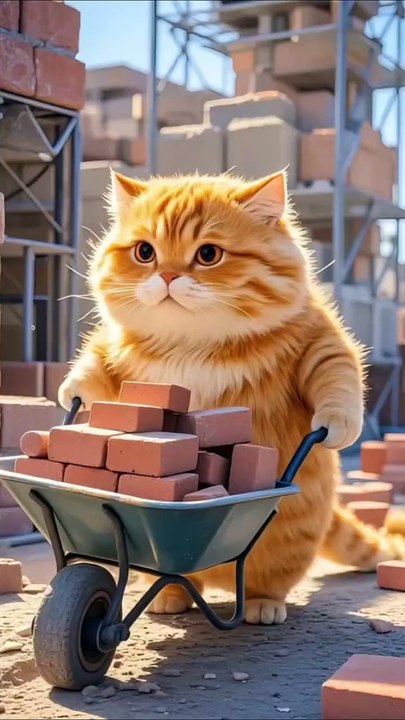 Cat going on honeymoon