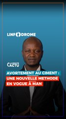 Dans la ville de Man et ses périphéries, des jeunes filles utilisent le ciment poudre pour avorter clandestinement.