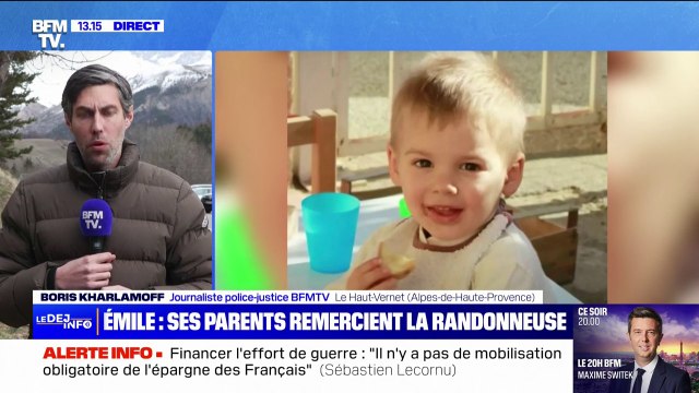 Les parents du petit Émile ont remercié la randonneuse qui a retrouvé le crâne du petit garçon